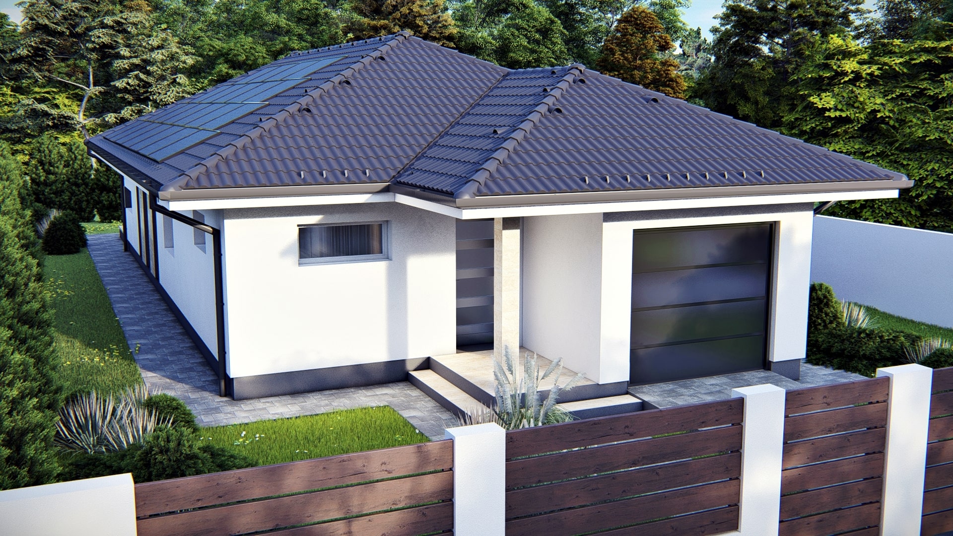 Érdi családiház garázzsal